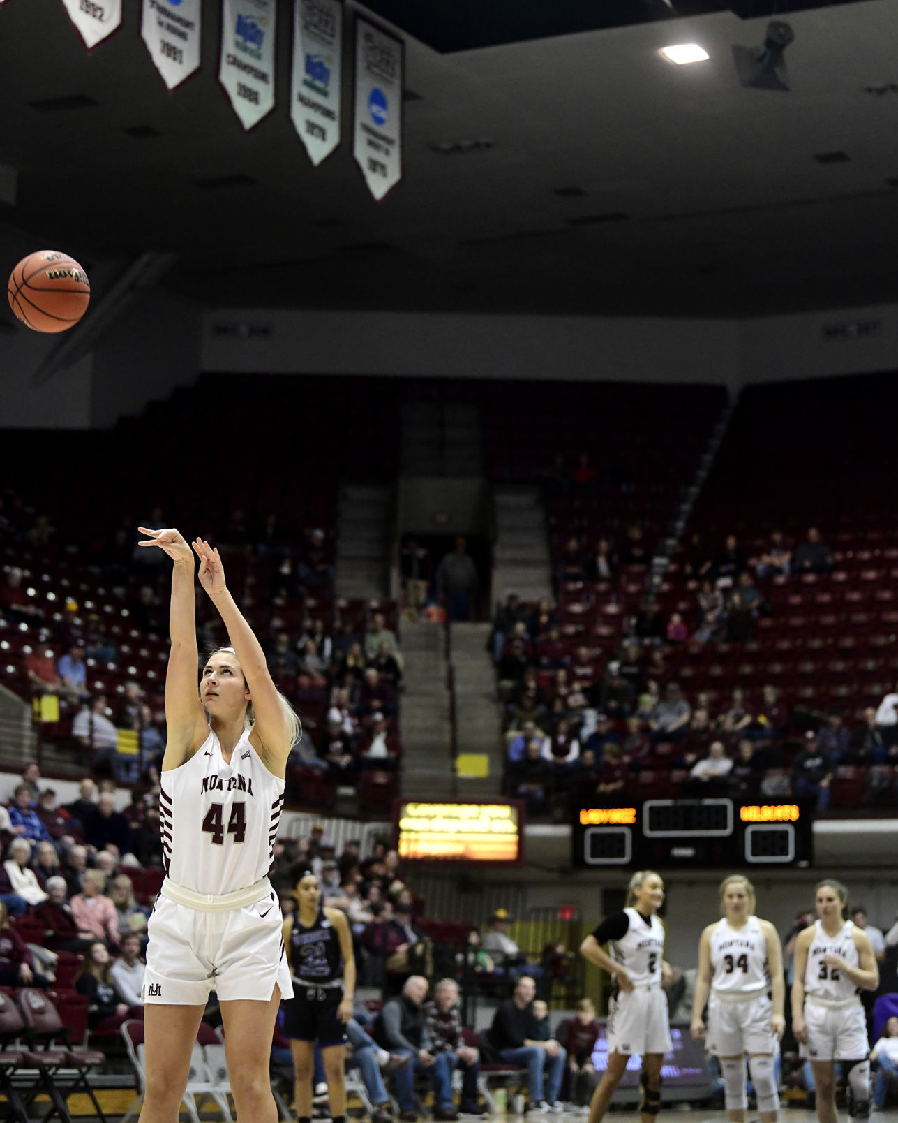 Lady Griz vs. Weber State 12